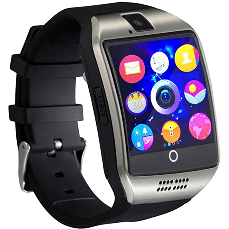 Fralugio Smartwatch Reloj Inteligente con Camara y Grabadora de Voz Mod Q18