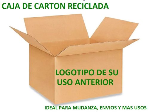 25pz G Caja De Cartón 59x33x39cm Reciclada Para MUDANZA Y VARIOS USOS