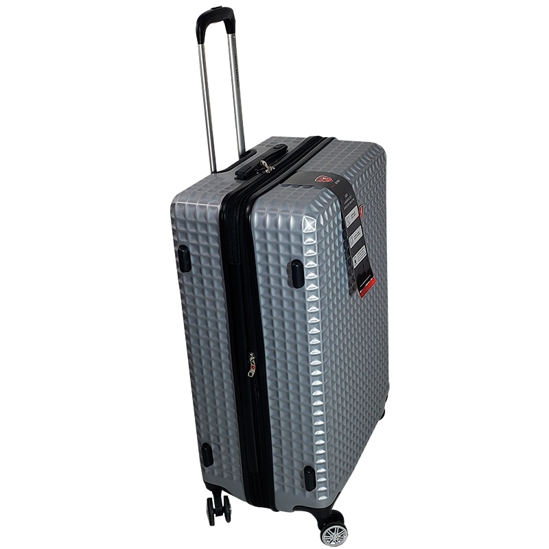 Juego De 4 Maletas De Viaje Rigidas Elegante Plata Travel Republic