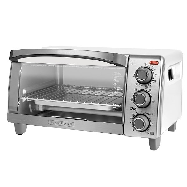 Horno Tostador Black + Decker TO1755SWG 4 Rebanadas Convección Natural