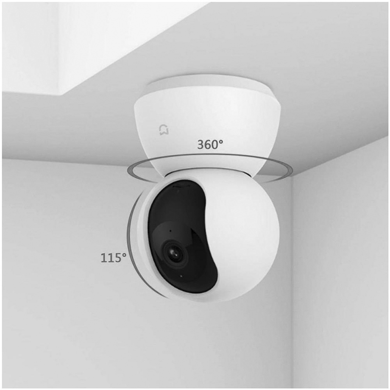 Cámara Seguridad Xiaomi Mi Home Vigilancia 360 1080P Blanca