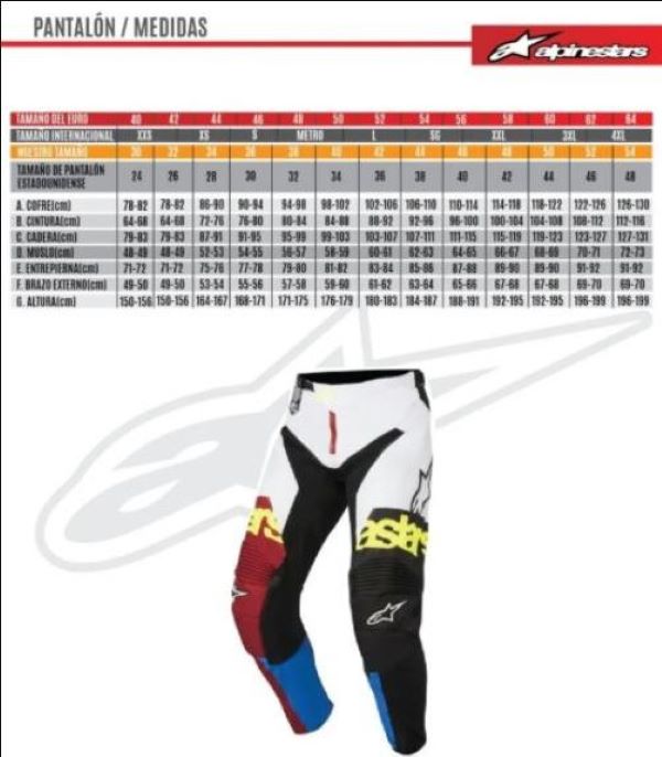 Alpinestars Pantalon Para Motocross Techstar Factory Nja Fluo Azl Oscuro Bco