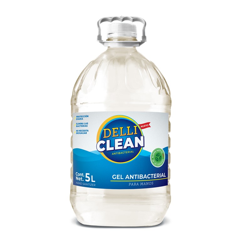 Gel Antibacterial De 5 Litros | Delli Clean
