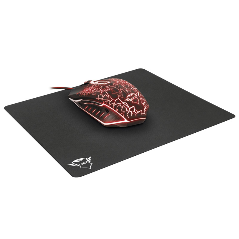 Trust Gaming Pack De Mouse & Mouse Pad Izza Gxt 783