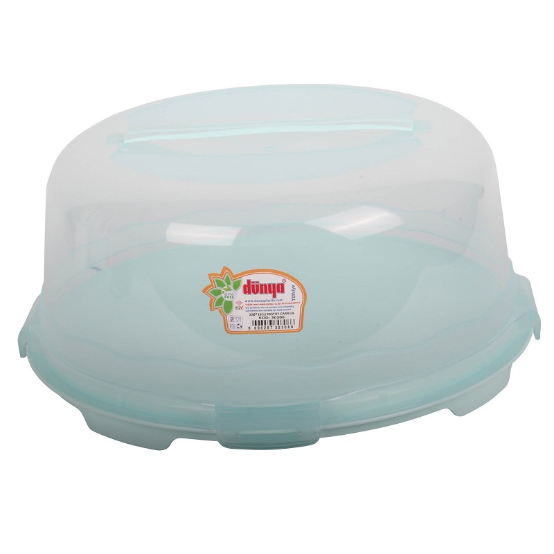 Transportadora De Pastel Redondo Dunya | Porta Pasteles 30 Cm