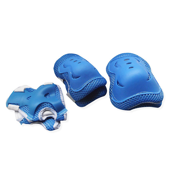 Set de Protectores Infantiles EASY WHEELS - Casco - Azul