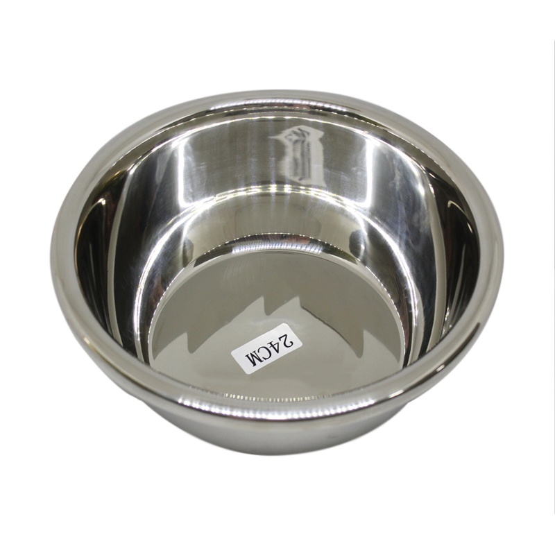 Bowl Profesional Mezclador De Acero Inoxidable 24 Cm Para Omelette