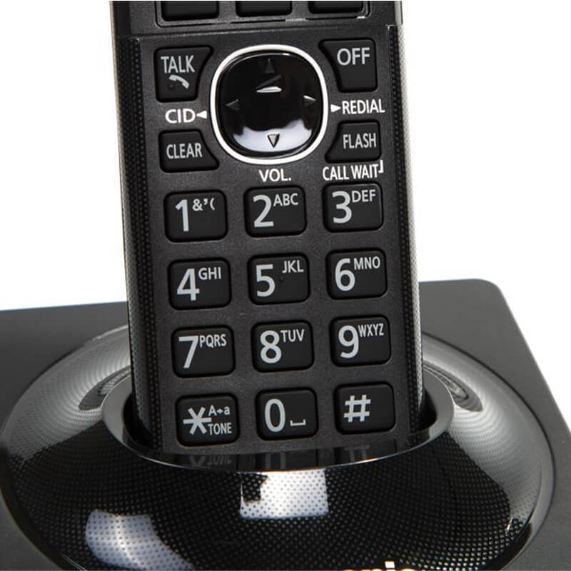 Teléfono Inalámbrico Digital Panasonic Negro Kxtg1711