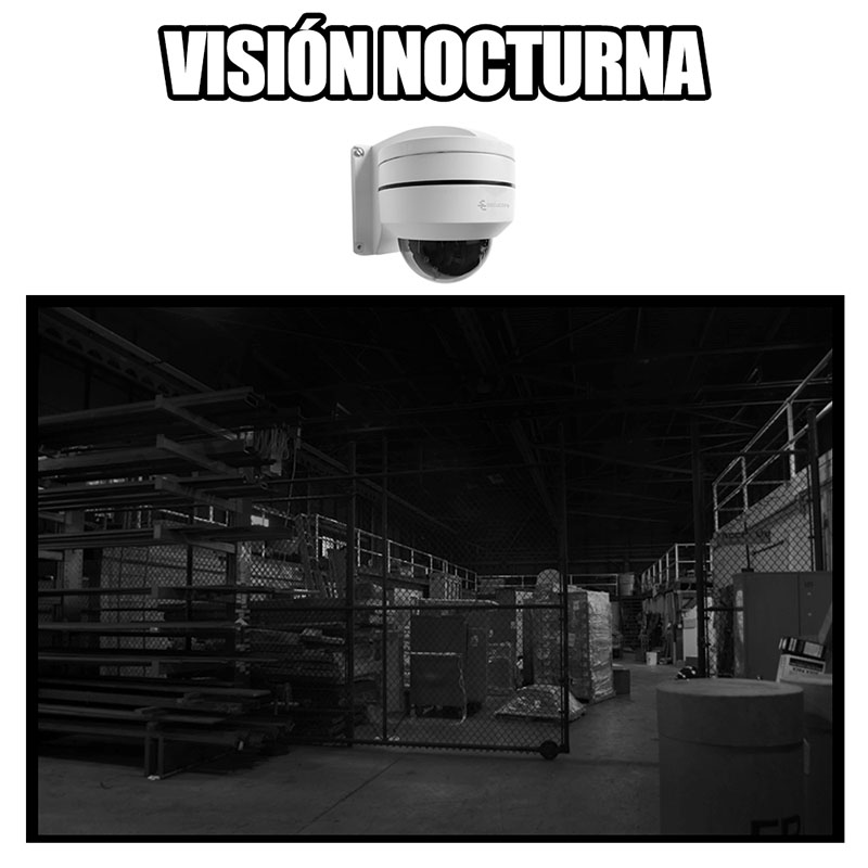 Camara Cctv PTZ 4 en 1 Exterior Video HD 1080p 2 MP Zoom 4X