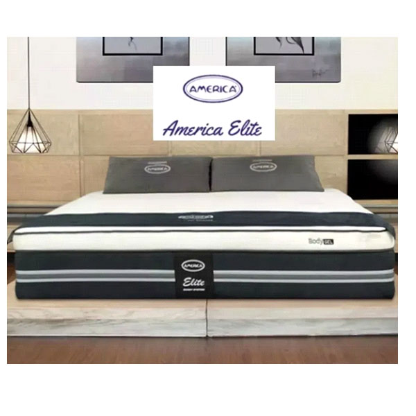 COLCHÓN AMÉRICA MODELO ELITE TOPE DE GAMA CON TECNOLOGIA BAGGY SYSTEMS Y BODY GEL