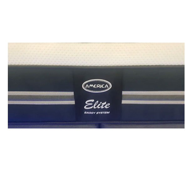 COLCHÓN AMÉRICA MODELO ELITE TOPE DE GAMA CON TECNOLOGIA BAGGY SYSTEMS Y BODY GEL