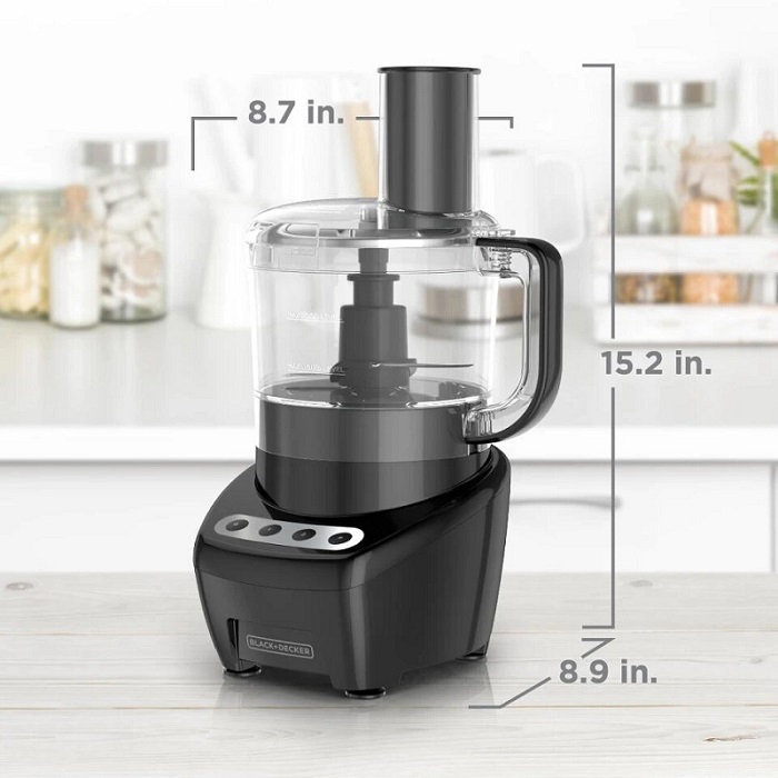 Procesador de alimentos Black and Decker FP4200B-LA Negro