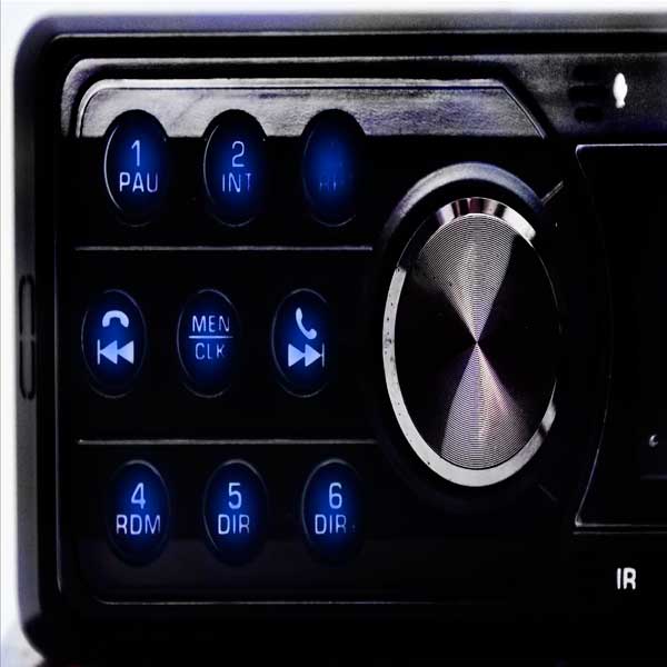Autoestereo Bluetooth Digital Con Manos Libres Usb Fm Aux