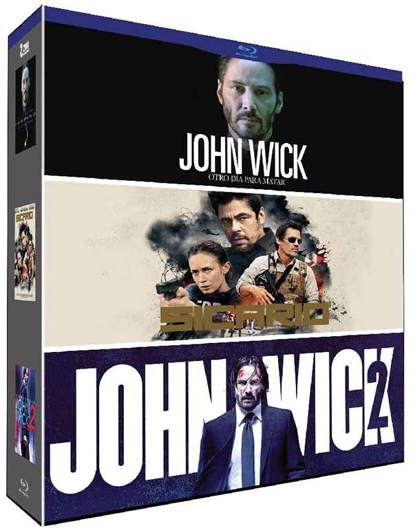 HOMBRES DE ACCION  3 PACK BLU RAY