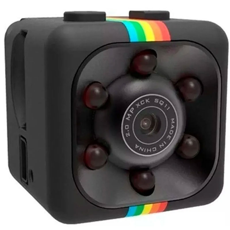 Mini Cámara Espía de Bolsillo A12S Infrarrojo HD 1080P Fotos y Video -  Promart
