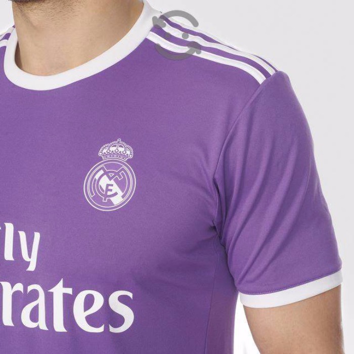 Jersey Adidas del Real Madrid de Visitante Morado