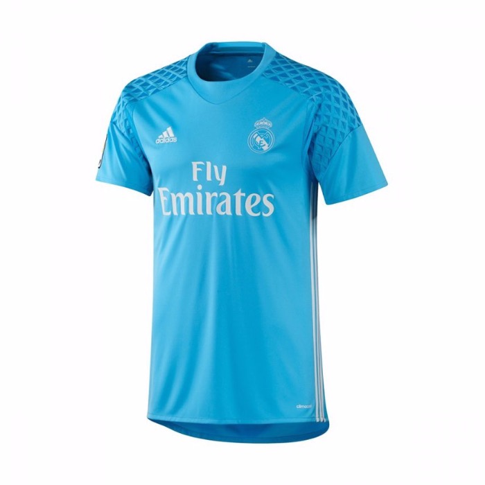Jersey Adidas del Real Madrid Azul de Portero