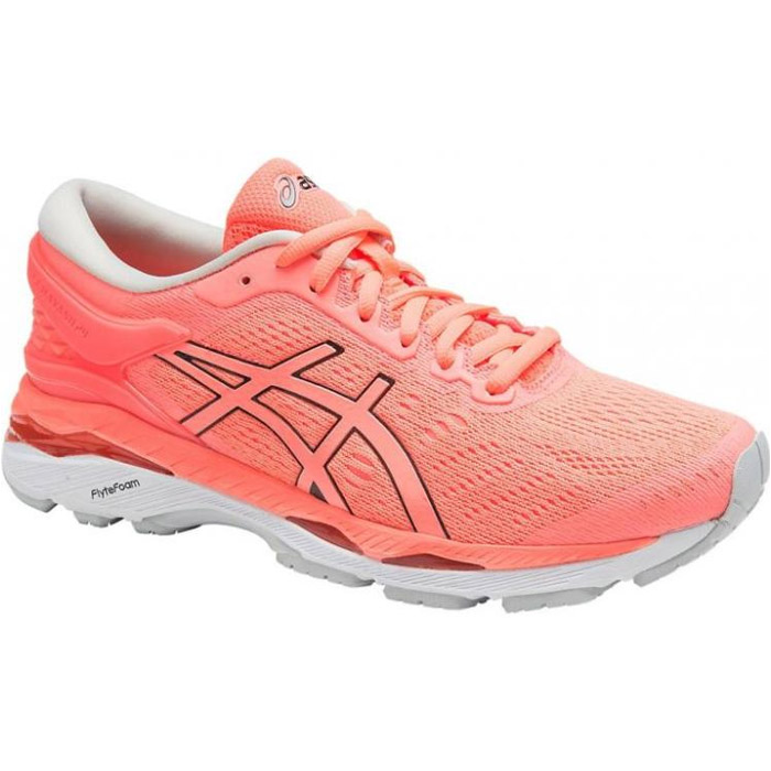 Tenis ASICS Mujer GEL KAYANO 24 FLASH Coral