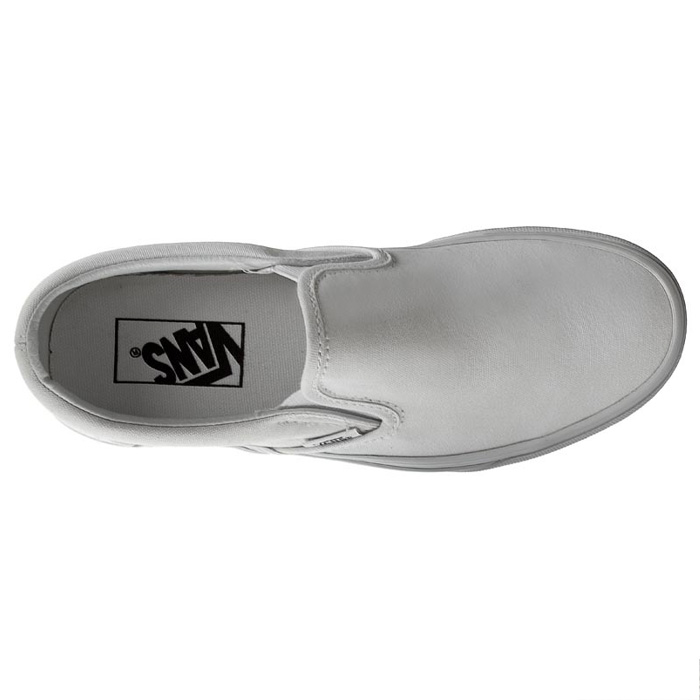 Tenis VANS Unisex CLASSIC SLIP ON Blanco.