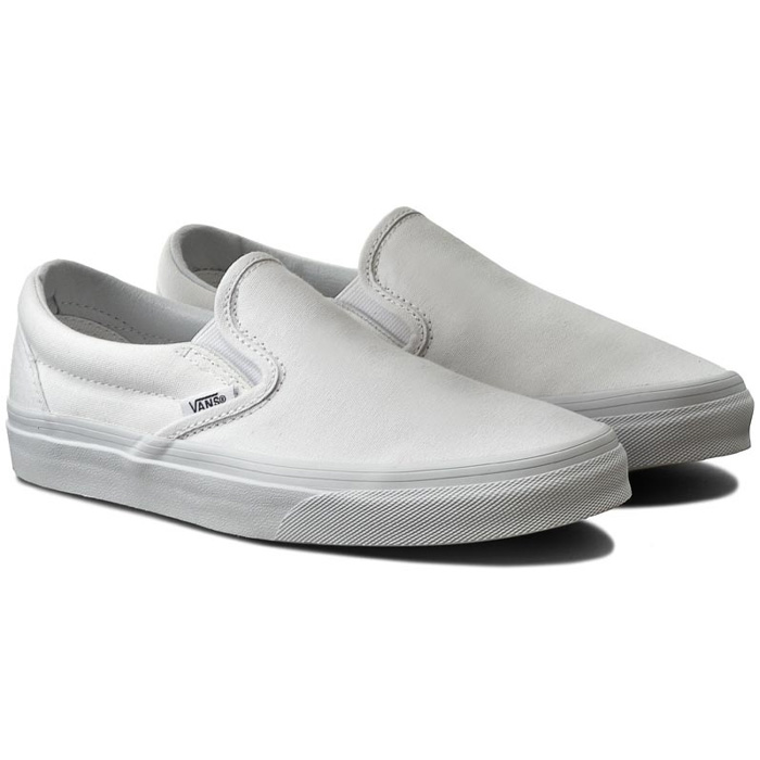 Tenis VANS Unisex CLASSIC SLIP ON Blanco.