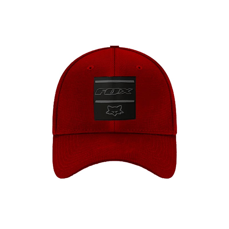 Gorra Fox Stretch placa Gris