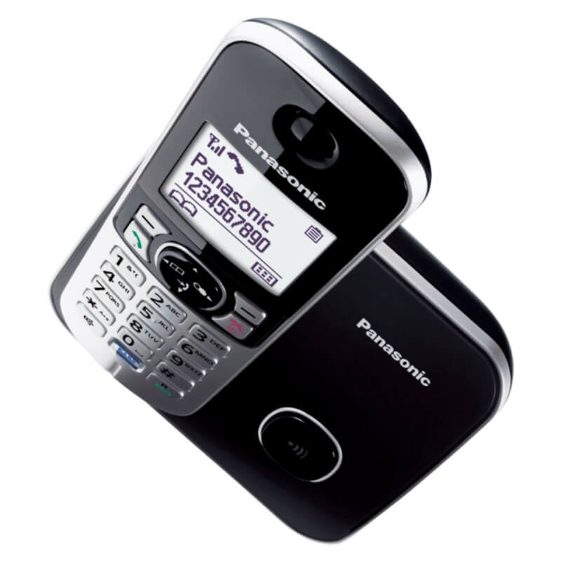 Panasonic Teléfono Inalámbrico DECT Altavoz Identificador de llamada kx-tg6811