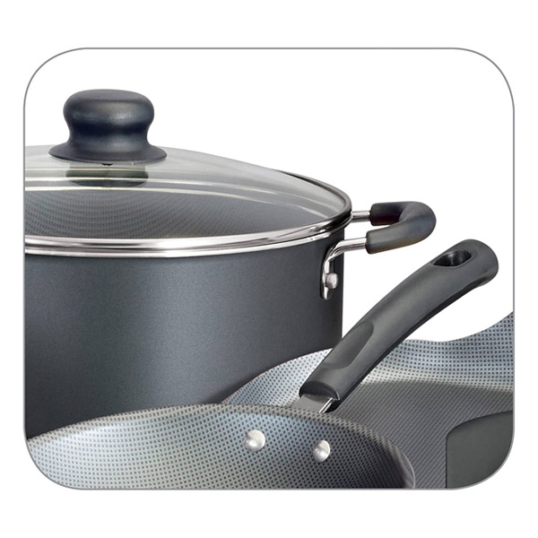 Bateria de Cocina Primaware Negro 18 piezas 