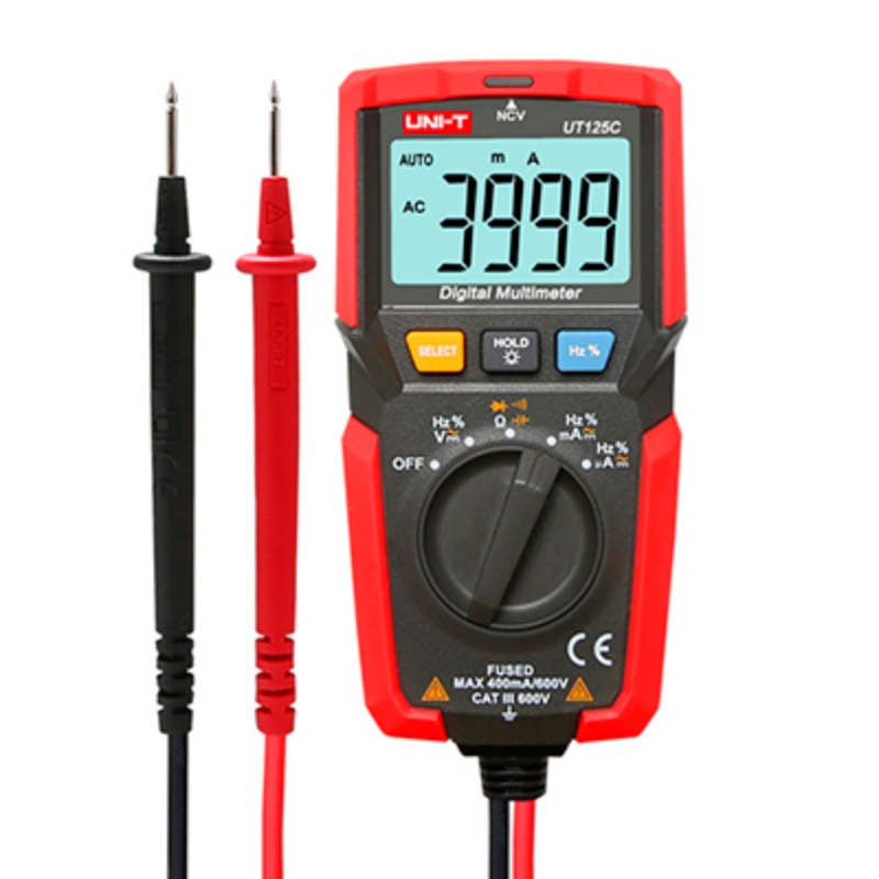 MULTIMETRO DE BOLSILLO CON DETECTOR DE VOLTAJE NCV