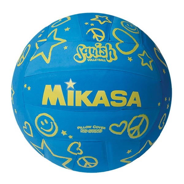 Balon Voleibol Mikasa Squish VSV100 Impermeable Tacto Suave (EVA) Ideal para Niños