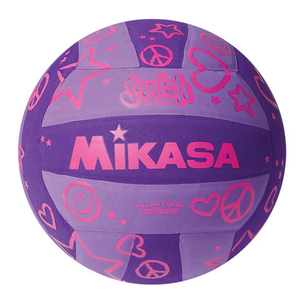 Balon Voleibol Mikasa Squish VSV100 Impermeable Tacto Suave (EVA) Ideal para Niños
