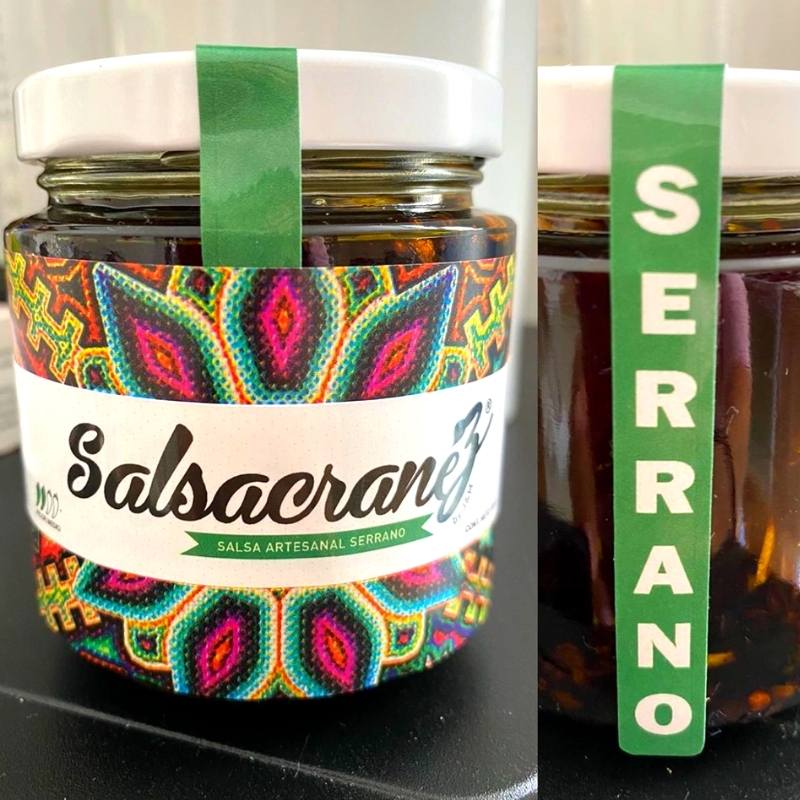 Salsa de Chile Serrano - Salsacranez