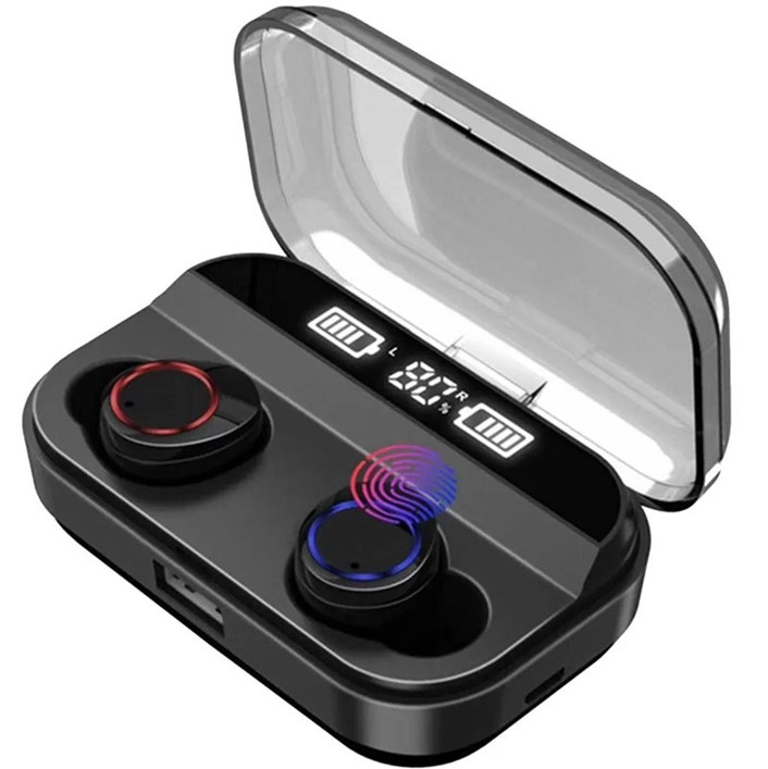 Audifonos Bluetooth Tactiles Sumergibles 5.0 Con Power Bank