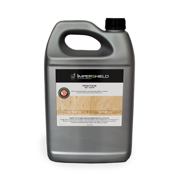 Sellador Protector Para Marmol Y Granito, Pristone para mármol y granito Protege la superficie de la humedad y de las manchas 4 litros