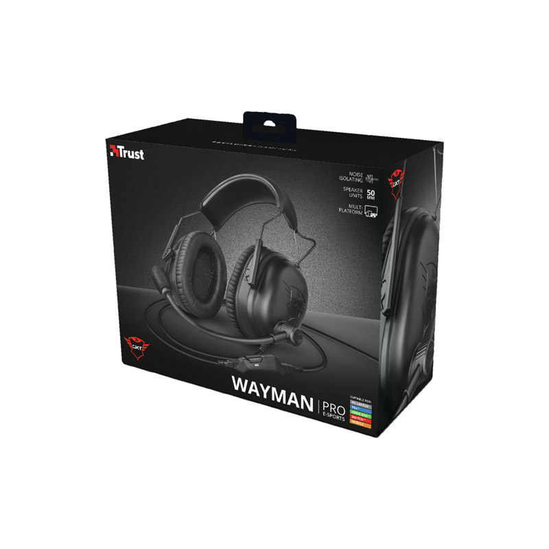 Headset Audífonos Trust GXT 444 Wayman Pro