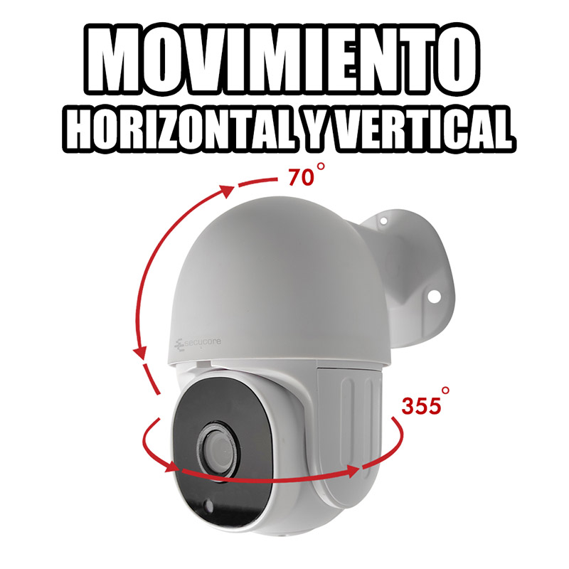 Camara Cctv con Movimiento 4 en 1 Exterior Video Vigilancia