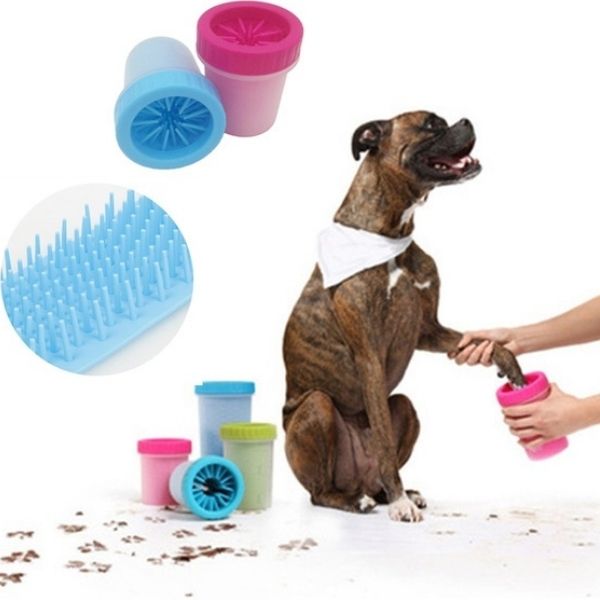 LIMPIADOR DE HUELLITAS PARA PERRO VERDE CHICO