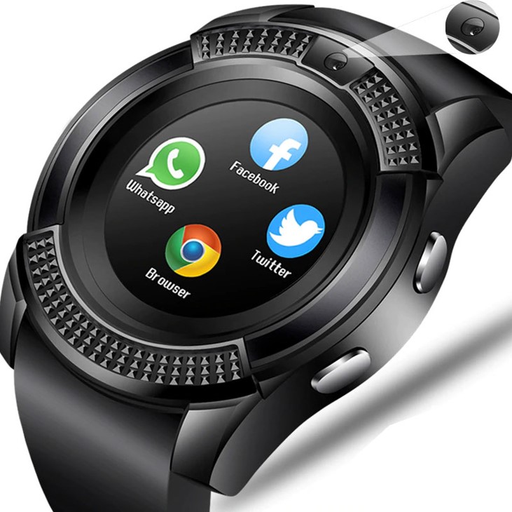 Smartwatch Reloj Inteligente con Camara y Grabadora de Voz Mod V8