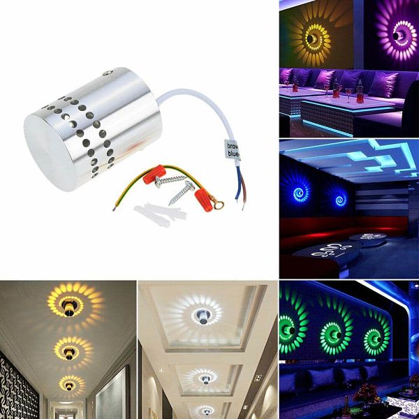 Lámpara LED Espiral para Interior