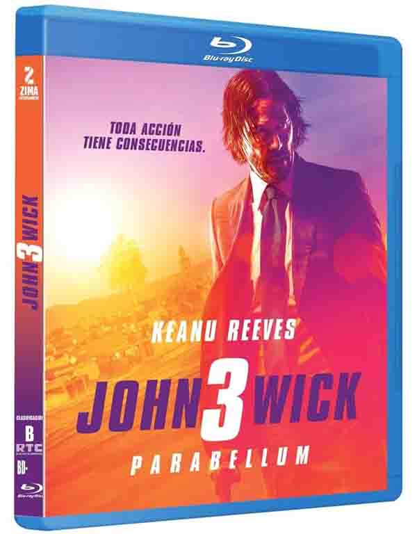 JOHN WICK 3 PARABELLUM BLU RAY