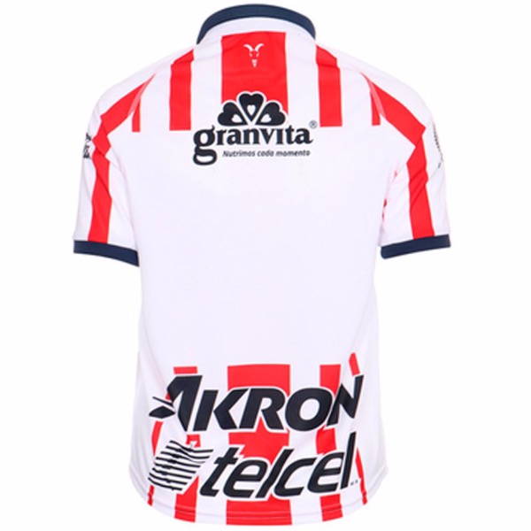 Jersey Puma de Las Chivas del Guadalajara de Local Para Niños Cuello Polo