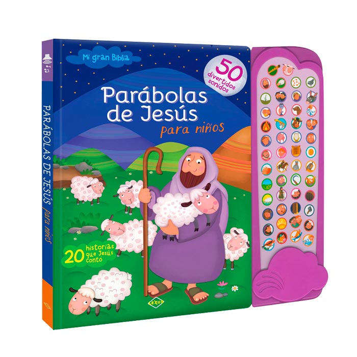 Libro Con Sonidos- Parábolas de Jesús Para Niños