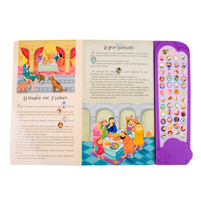 Libro Con Sonidos- Parábolas de Jesús Para Niños