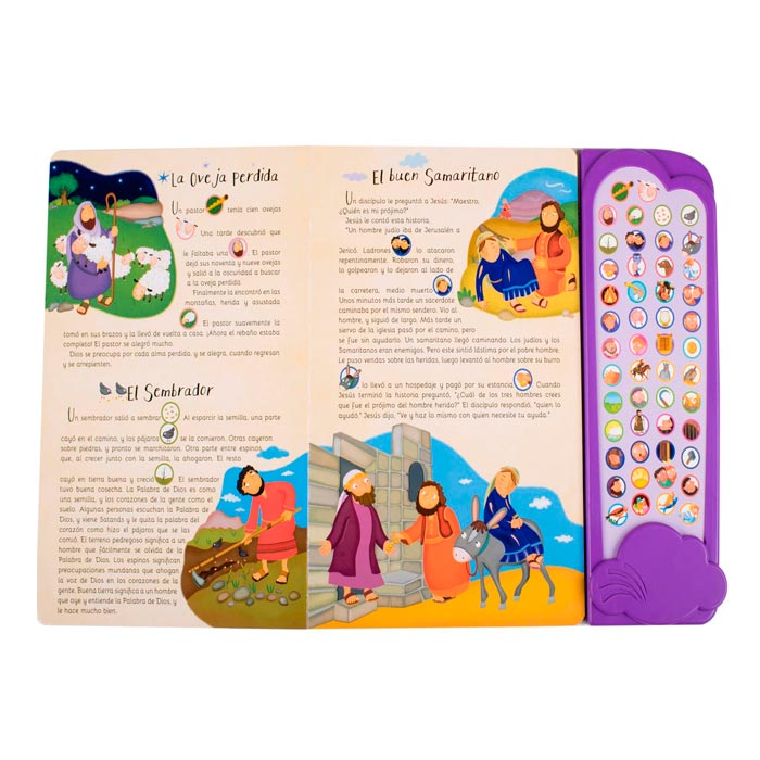 Libro Con Sonidos- Parábolas de Jesús Para Niños