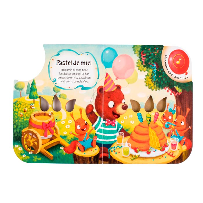 Libro Musical- Velas Mágicas ¡Feliz Cumpleaños!