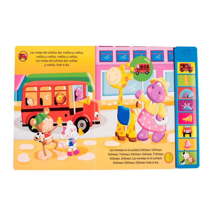 Las Ruedas Del Autobús- Canta Una Linda Canción