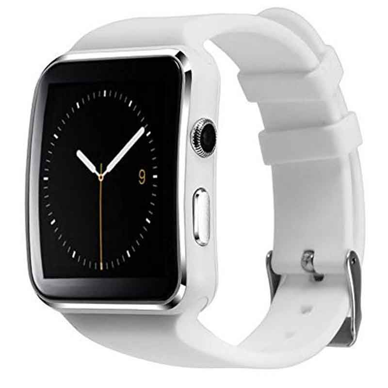 Fralugio Smartwatch Reloj Inteligente Pantalla Curva Camara Grabadora de Voz X6