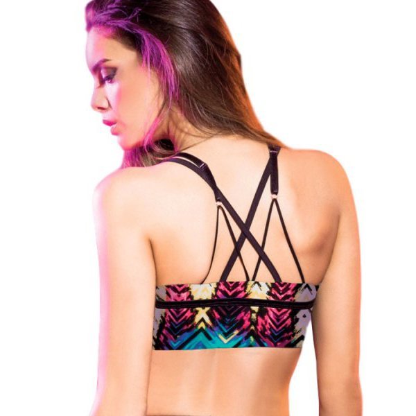 Vicky Form|top 00N4689 color negro multicolor