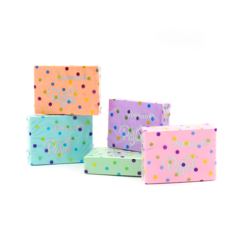 Goma Borrador Pelikan Pastel Bote 15 Piezas Mayoreo