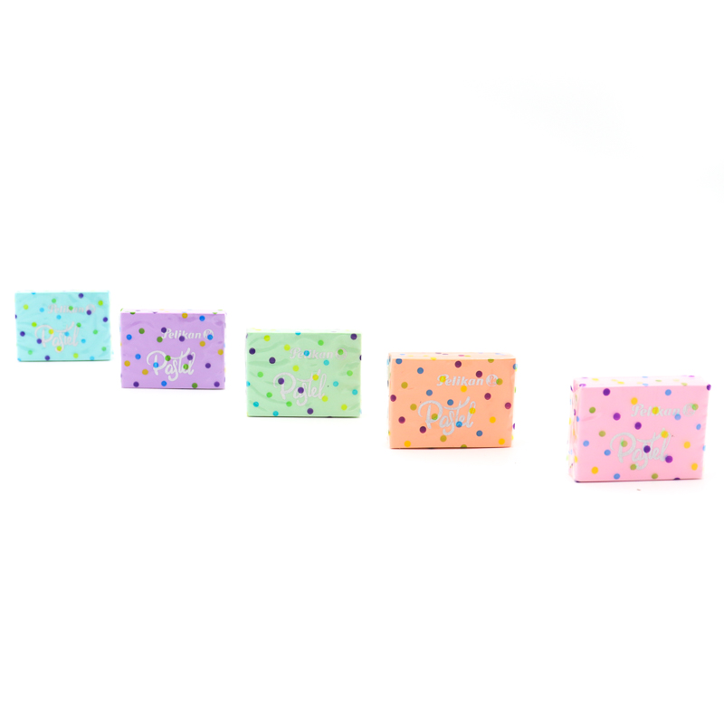 Goma Borrador Pelikan Pastel Bote 15 Piezas Mayoreo