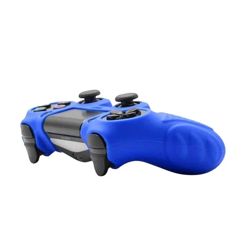 Ps4 Funda Antideslizante De Silicona (azul)
